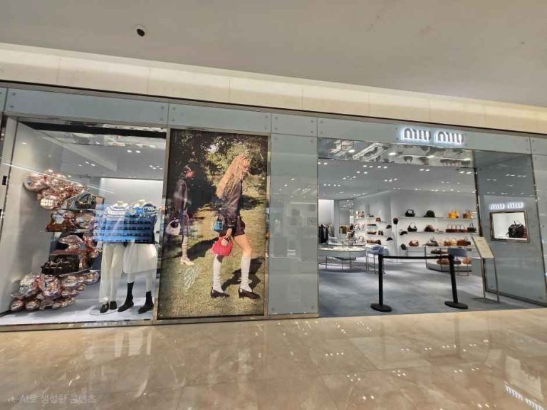 Miu Miu – Lotte Department Store Jamsil Branch [Tax Refund Shop](미우미우 롯데백화점 잠실점)