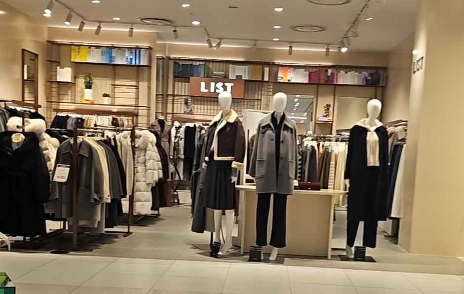 List – Lotte Department Store Pyeongchon Branch [Tax Refund Shop](리스트 롯데백화점 평촌점)