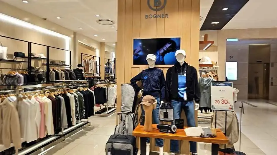BOGNER – Lotte Department Store Pyeongchon Branch [Tax Refund Shop](보그너 롯데백화점 평촌점)