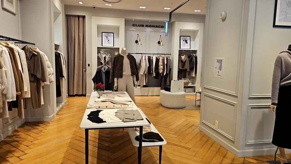 CLUB MONACO – Lotte Department Store Pyeongchon Branch [Tax Refund Shop](클럽모나코 롯데백화점 평촌점)