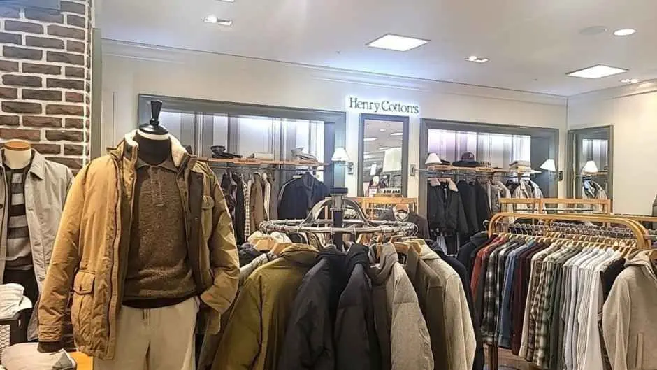 Henry Cotton’s – Shinsegae Masan Branch [Tax Refund Shop](헨리코튼 신세계백화점 마산점)