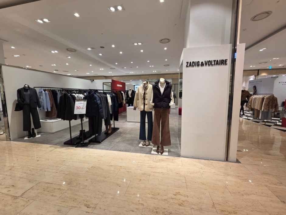 Zadig & Voltaire – Hyundai Department Store KINTEX Branch [Tax Refund Shop](쟈딕&볼테르 현대백화점 킨텍스점)