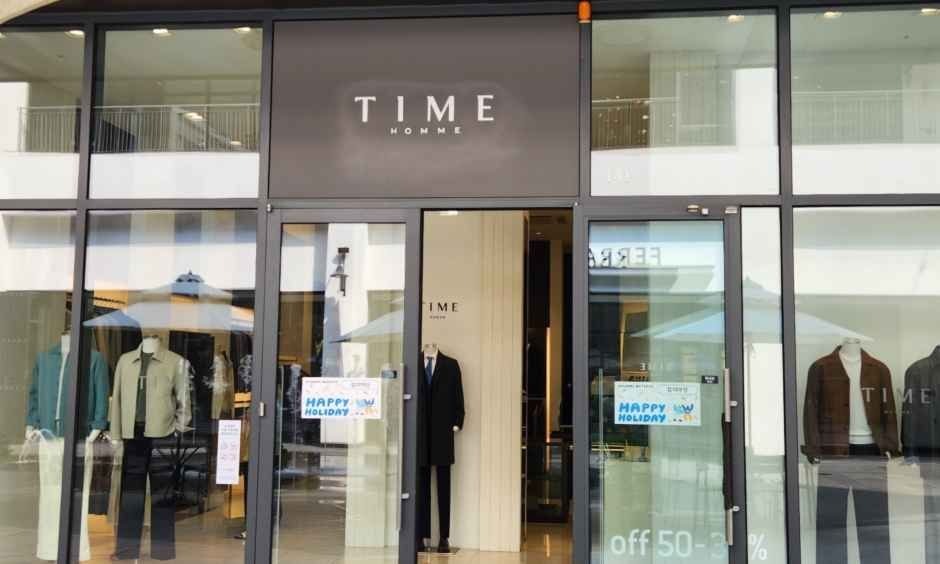 Time Homme – Hyundai Premium Outlets Songdo Branch [Tax Refund Shop](타임옴므 현대프리미엄아울렛 송도점)