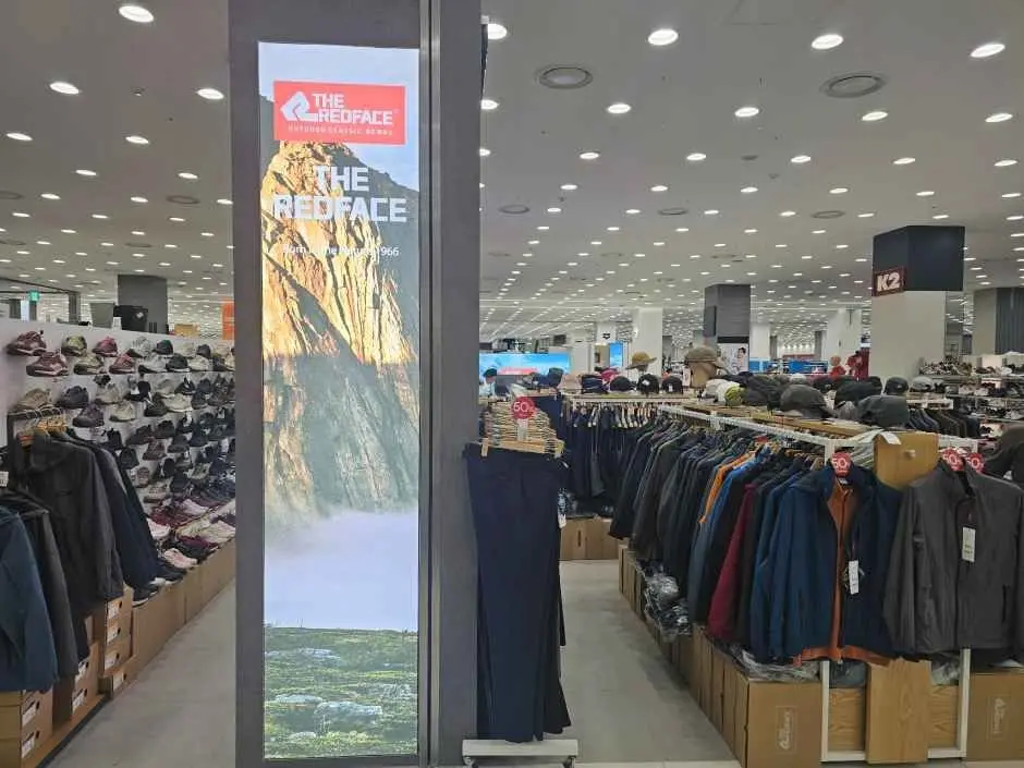 The Redface – MODA Outlet Incheon Branch [Tax Refund Shop]  (레드페이스 모다아울렛 인천점)(레드페이스 모다아울렛 인천점)