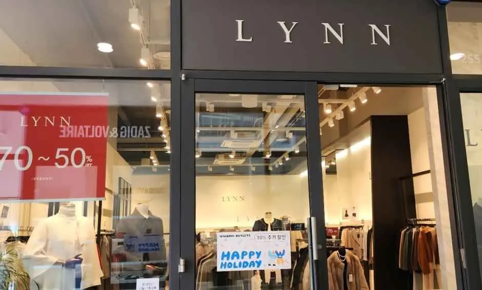 Lynn – Hyundai Premium Outlets Songdo Branch [Tax Refund Shop](린 현대프리미엄아울렛 송도점)