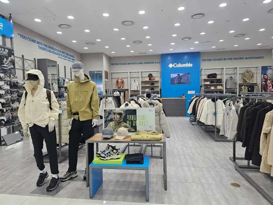 Columbia – MODA Outlet Incheon Branch [Tax Refund Shop]  (컬럼비아 모다아울렛 인천점)(컬럼비아 모다아울렛 인천점)