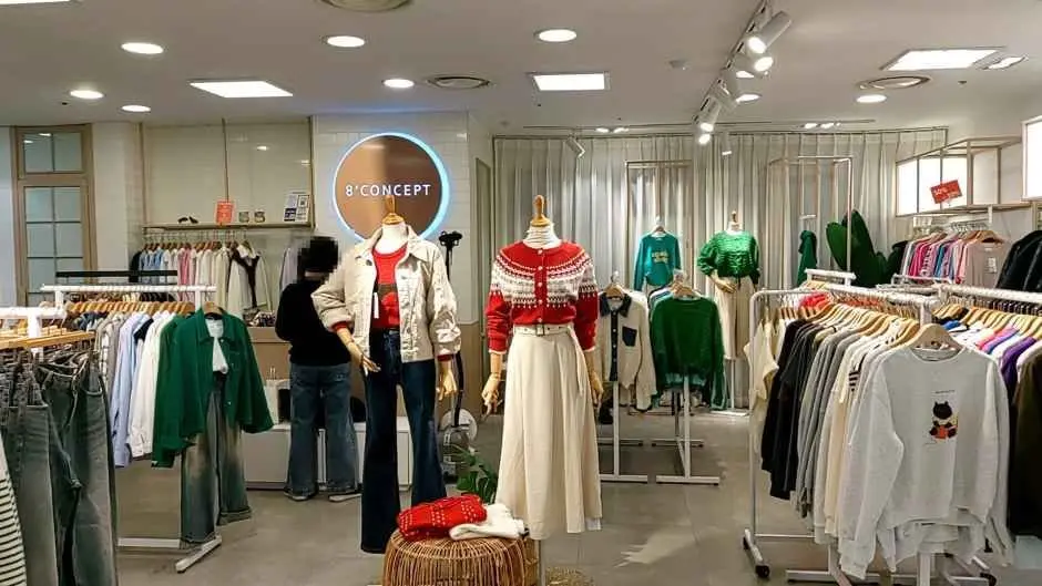 8’concept – Newcore Outlets – Pyeongchon Branch [Tax Refund Shop](에잇컨셉 뉴코아아울렛 평촌점)
