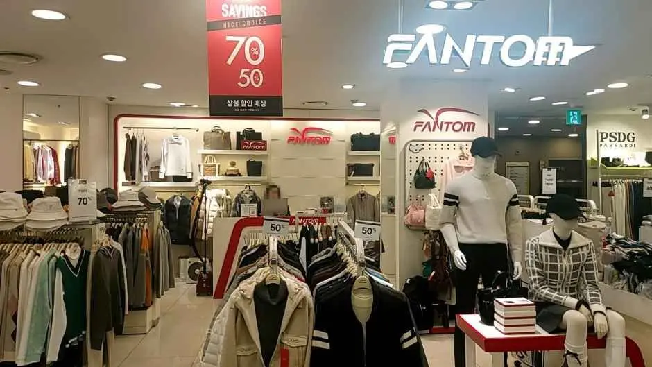 Fantom – Newcore Outlets – Pyeongchon Branch [Tax Refund Shop](팬텀 뉴코아아울렛 평촌점)