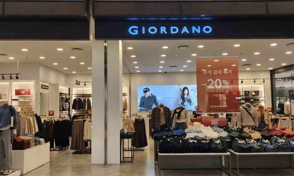 Giordano – Hyundai Premium Outlets Songdo Branch [Tax Refund Shop](지오다노 현대프리미엄아울렛 송도점)