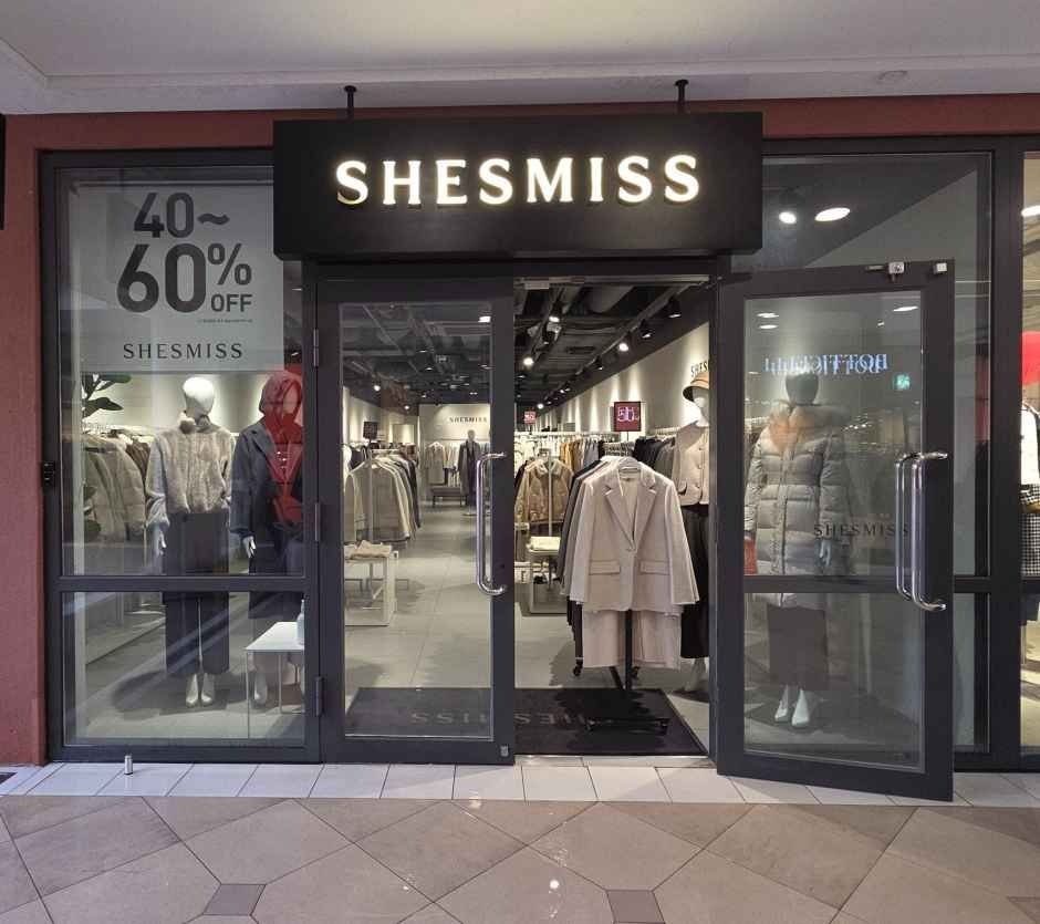 SHESMISS – Shinsegae Simon Premium Outlets Paju Branch [Tax Refund Shop](쉬즈미스 신세계사이먼프리미엄아울렛 파주점)