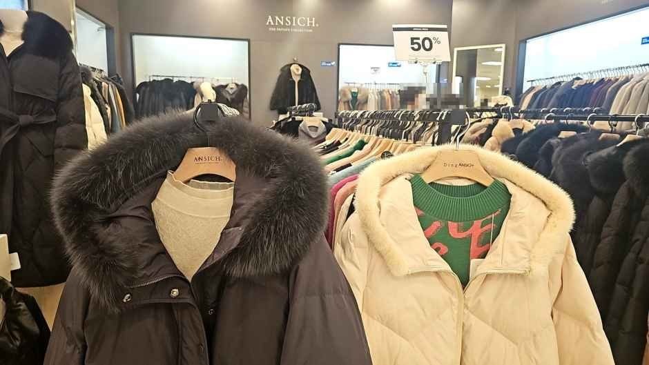 Ansich – Newcore Outlet Sanbon Branch [Tax Refund Shop](안지크 뉴코아아울렛 산본점)