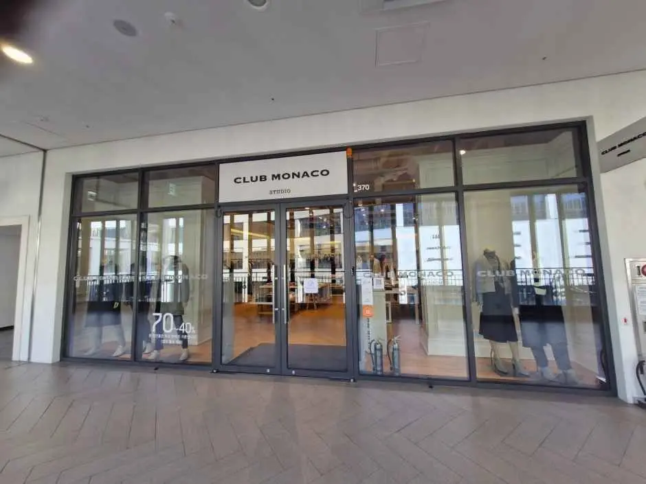 Club Monaco – Hyundai Premium Outlets LOTTE Department Store Gimpo Airport Branch [Tax Refund Shop](클럽모나코 현대프리미엄아울렛 김포점)