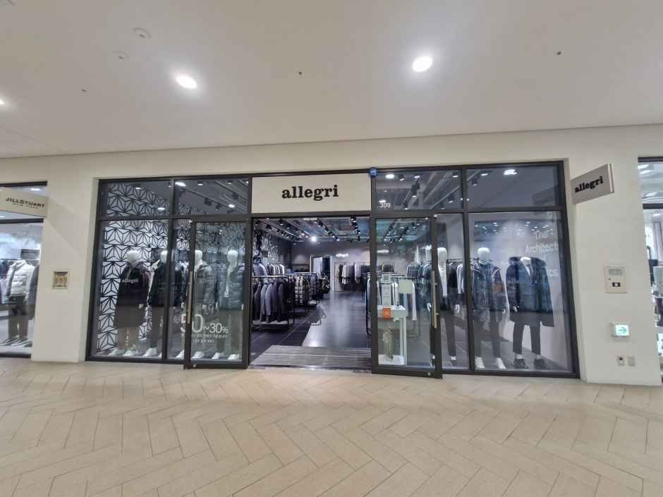 Allegri – Hyundai Premium Outlets LOTTE Department Store Gimpo Airport Branch [Tax Refund Shop](알레그리 현대프리미엄아울렛 김포점)