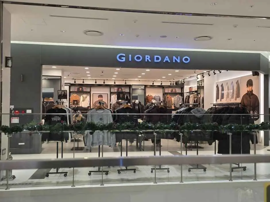 Giordano – UP Square Ulsan Branch [Tax Refund Shop](지오다노 업스퀘어 울산점)