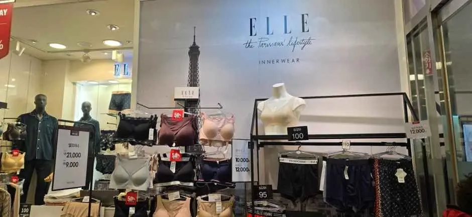 Elle Underwear – Newcore Outlet Ulsan Branch [Tax Refund Shop](엘르이너웨어 뉴코아아울렛 울산점)