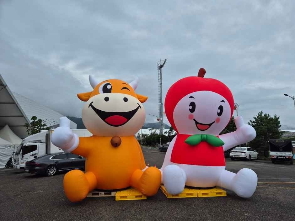 Red Food Festival (장수한우랑사과랑축제)
